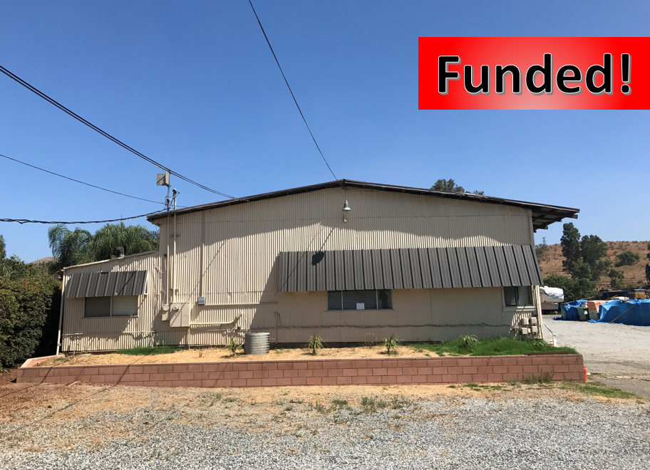 Recently Funded Hard Money Loan In Riverside, CA for $130,000