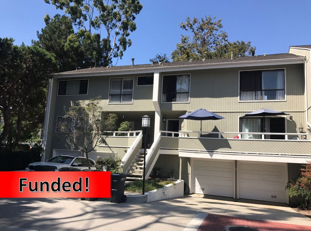 Recently Funded Hard Money Loan in Newport Beach, CA for $60,000