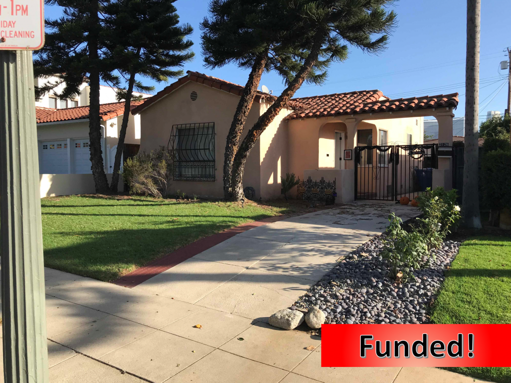 Recently Funded Hard Money Loan in Los Angeles, CA for $150,000