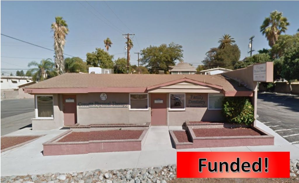 Recently Funded Hard Money Loan in Corona, CA for $135,000