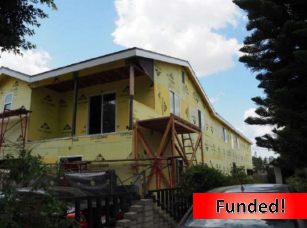 Recently Funded Hard Money Loan in Compton, CA for $198,000