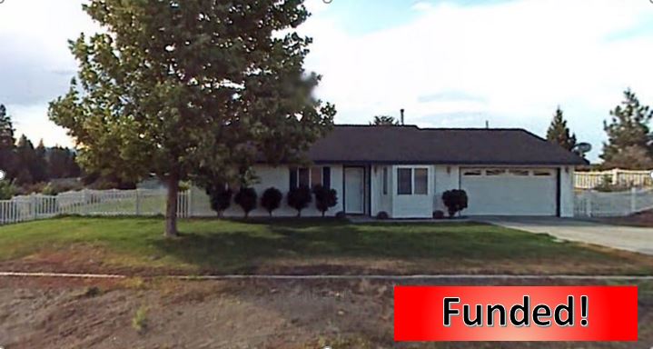Recently Funded Hard Money Loan in Weed, CA for $107,250