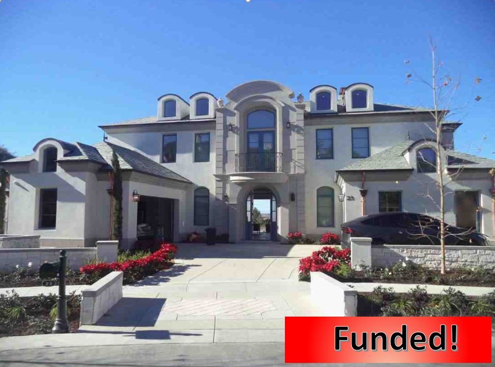 Recently Funded Hard Money Loan in Ladera Ranch, CA for $350,000
