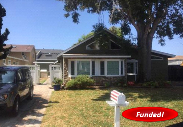 Recently Funded Hard Money Loan - Costa Mesa: $660,000, 1st TD, 59.19% LTV, 9.00% Lender Rate