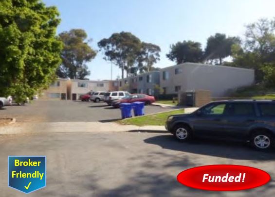 Recently Funded Hard Money Loan - National City: $150,000, 2nd TD, 60.24% CLTV, 10.50% Lender Rate