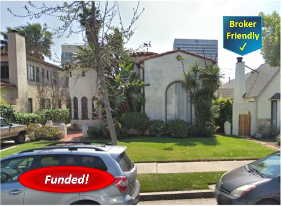 Recently Funded Hard Money Loan - Los Angeles: $115,000, 2nd TD, 50.55%, 10.00% Lender Rate