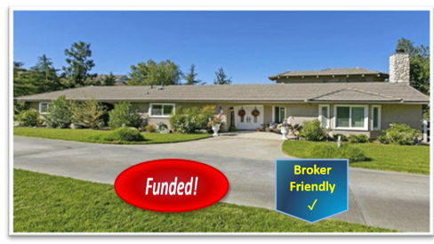 Recently Funded Hard Money Loan- Murrieta: $320,500, 2nd TD, 67.0% CLTV, 11.0% Lender Rate