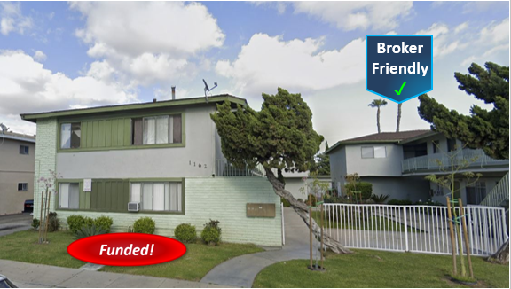 Recently Funded Hard Money Loan - Anaheim: $1,800,000, 1st TD, 60.00% LTV, Lender Rate 8.25%