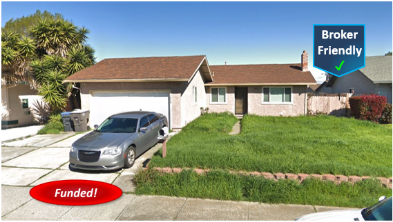 Done Deal! Hard Money Loan 1st TD $250,250 Suisun City, CA -- Mortgage Vintage