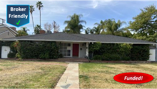 Recent Transaction in Encino: $170,000, 2nd TD, 24.50% CLTV, Cash-Out, 9.00% Lender Rate