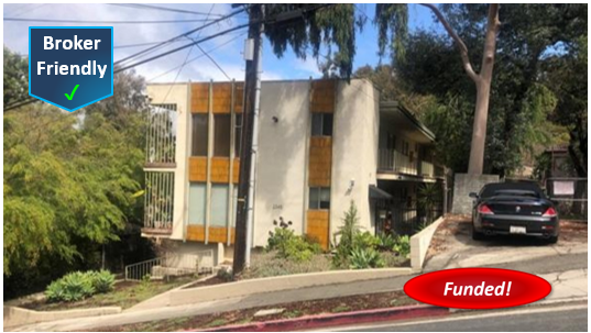 Recently Funded Hard Money Loan in Los Angeles: $690,000 @ 6.00%, 1st TD, Multi-Family, 29.61% LTV, Cash-Out Refi