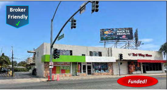 Closed! Hard Money Purchase in Santa Ana: $922,000 @ 8.50%, 1st TD, Commercial Building, 83.82% LTV
