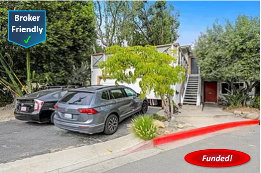 Recently Funded Hard Money Purchase in Laguna Beach: $1,462,500 @ 8.00%, 1st TD, SFR, LTV 75.00%