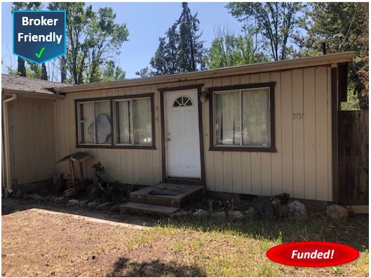 Closed! Hard Money Loan in Clearlake: $82,500 @ 10.50%, 1st TD, SFR, Cash-Out, 55.00% LTV
