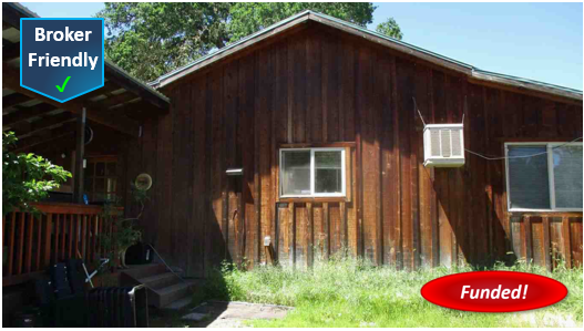 Recently Funded Hard Money Loan in Covelo: $200,000 @ 10.00%, 1st TD, Cash-Out, SFR, 38.76% LTV