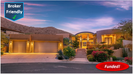 Done Deal! Hard Money Loan in Rancho Mirage: $915,000 @ 9.50%, 2nd TD, Cash-Out, SFR, 64.91% CLTV