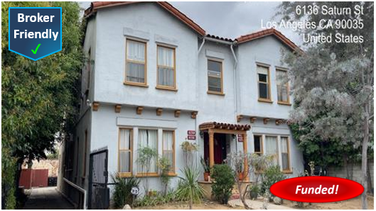 Done Deal! Hard Money Loan in Los Angeles: $200,000 @ 10.50%, 2nd TD, Cash-Out, Multi-Family, 58.70% CLTV