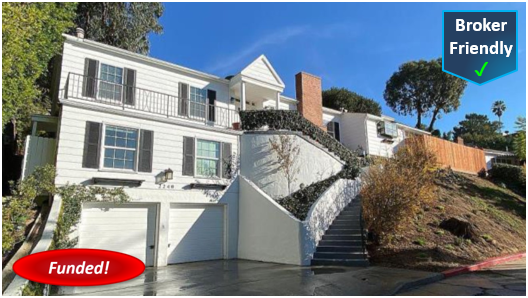 Done Deal! Hard Money Loan in Los Angeles: $352,000 @ 11.99%, 1st TD, Single Family Residence, Cash-Out, 56.17% CLTV