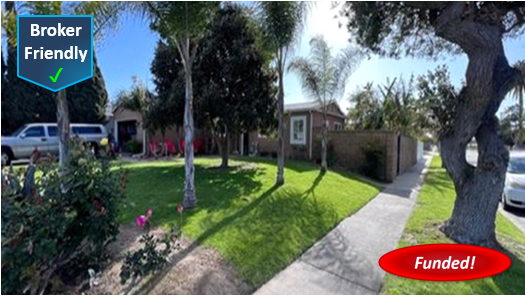 Closed! Hard Money Loan in Fullerton: $80,00 @ 11.00%, 2nd TD, Cash-Out, Single Family Residence, 41.93% CLTV