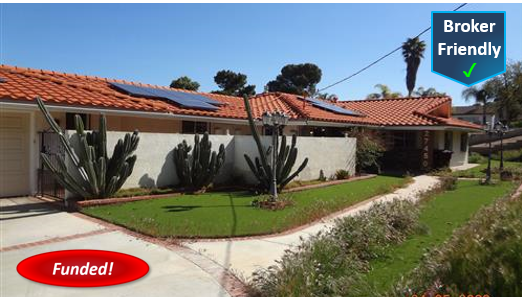 Recently Funded Hard Money Loan in Hemet: $120,000 @ 13.00%, 2nd TD, Cash-Out, Single Family Residence, 58.46 CLTV