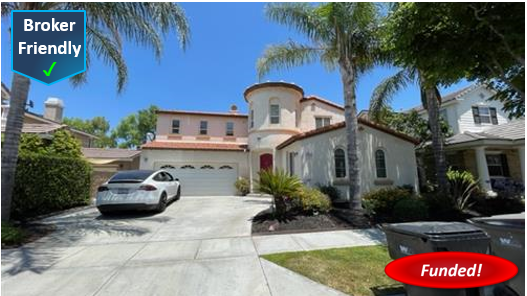 Done Deal! Hard Money Loan in Chino: $115,000 @ 12.00%, 2nd TD, Cash-Out, Single Family Residence, 60.01%