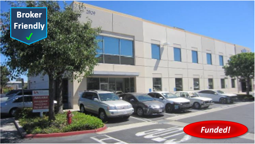 Closed! Hard Money Purchase in Santa Ana: $1,750,000 @ 10.50%, 1st TD, Commercial Building, 51.47% LTV