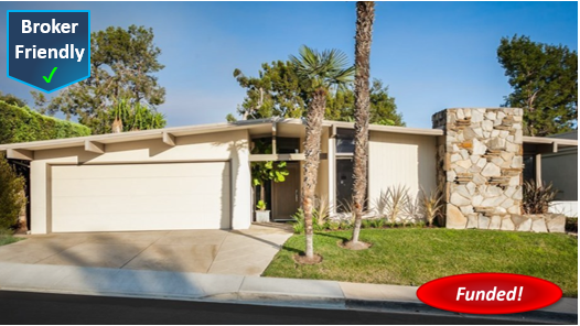 Recently Funded Hard Money Loan in Corona Del Mar: $170,000 @ 11.00%, 2nd TD, Cash-Out, Single Family Residence, 65.90% CLTV