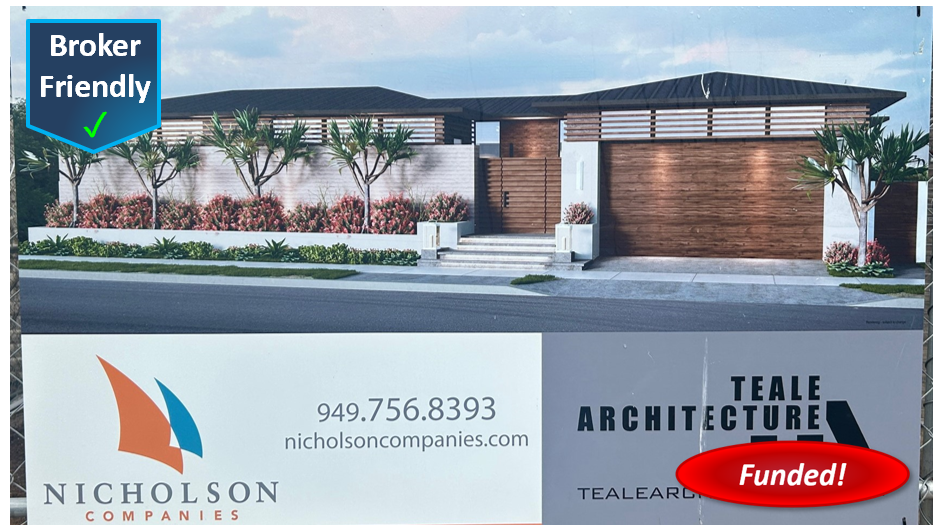 Done Deal! Hard Money Loan in Corona Del Mar: $4,000,000 @ 9.75%, 1st TD, ADU, Cash-Out, Single Family Residence, 37.38%