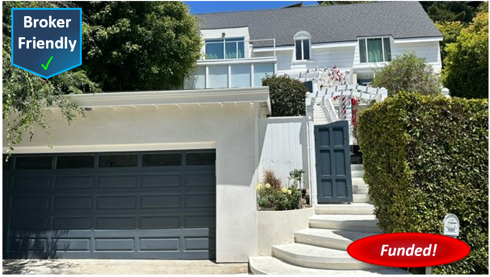 Recently Funded Hard Money Loan in Los Angeles: $1,860,000 @ 12.00%, 1st TD, Single Family Residence, Cash-Out, 60.00% LTV