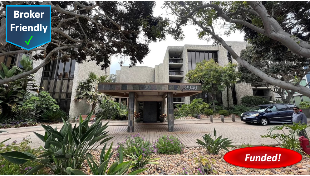 Done Deal! Hard Money Loan in San Diego: $525,000 @ 12.00%, 2nd TD, Condo, CLTV 59.97%