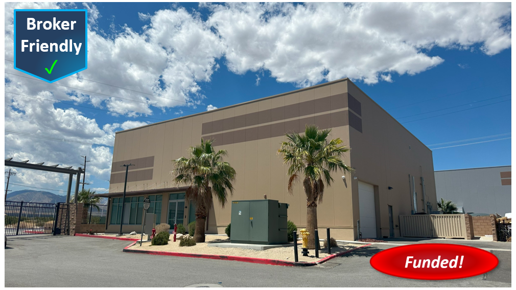 Recently Funded Hard Money Loan in Desert Hot Springs: $1,308,000 @ 15.00%, 1st TD, Cash-Out, Commercial, 30.00% LTV