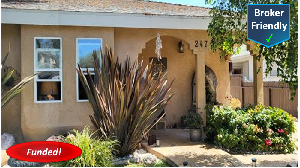Closed! Hard Money Loan in Ventura: $275,000 @ 12.50%, 2nd TD, Cash-Out, Single Family Residence, 59.76% CLTV