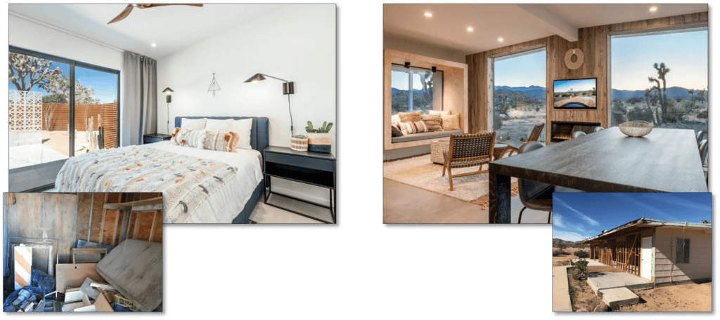 before and after pics high desert