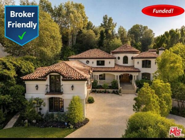 completed-hard-money-loan-encino-2300000-15-percent-2nd-td-sfr-60-20-cltv Encino hard money loan