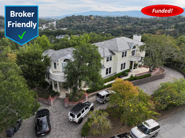 completed-hard-money-loan-woodside-2950000-14-25-2nd-td-sfr-55-19-cltv Woodside hard money loan
